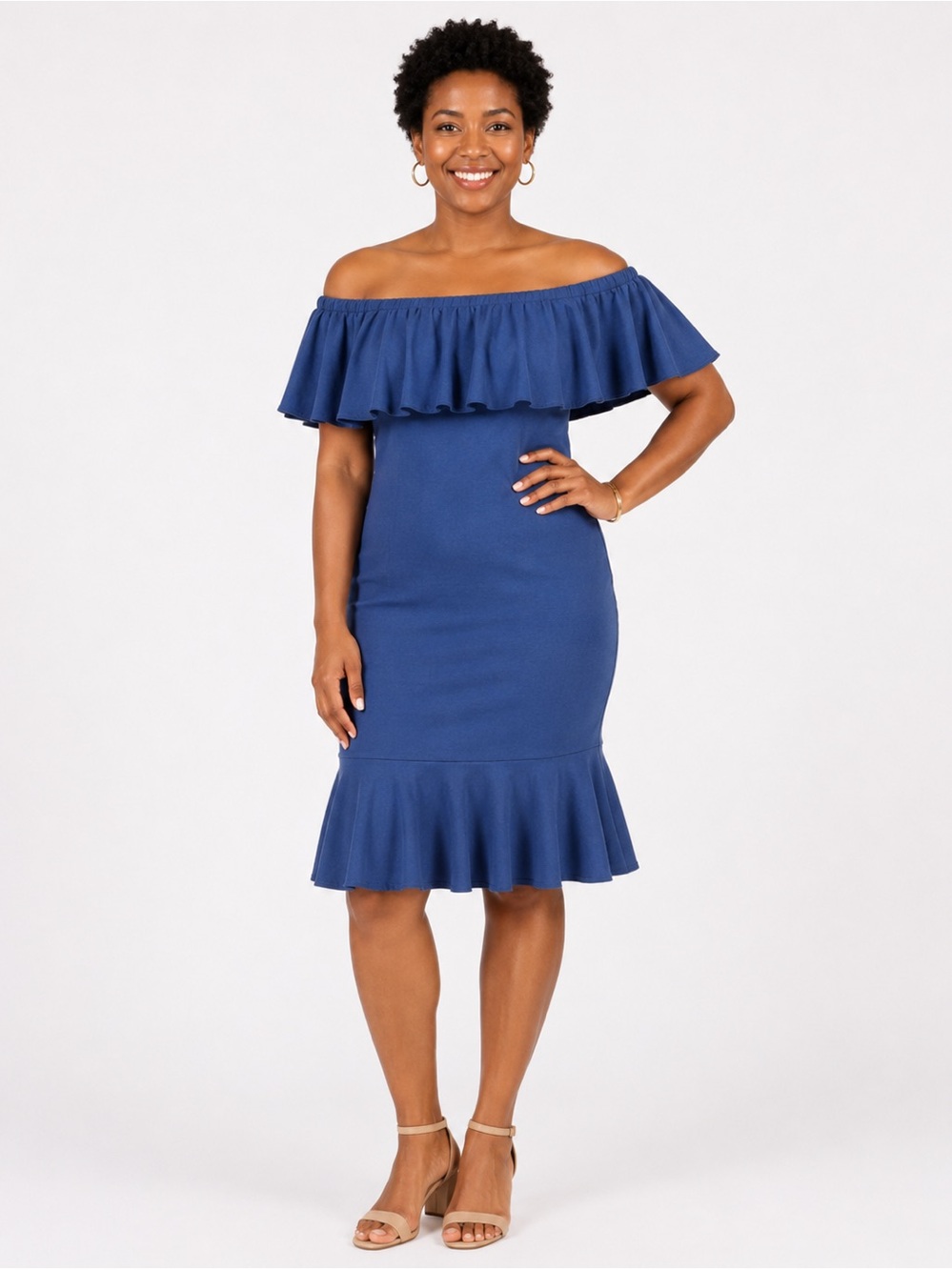 Cici dress Navy Blue Size S